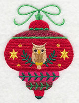 Christmas Ornament and Owl
