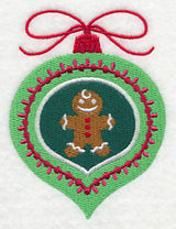 Christmas Ornament with Sweet Gingerbread