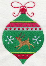 Christmas Ornament with Reindeer