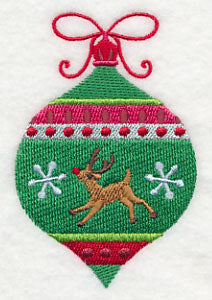 Christmas Ornament with Reindeer