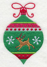 Christmas Ornament with Reindeer