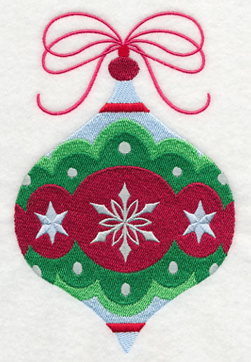Christmas Ornament with Snowflake