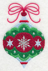 Christmas Ornament with Snowflake