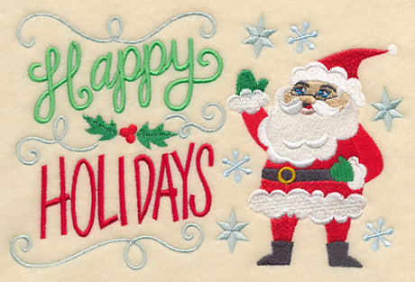 Happy Holidays Santa