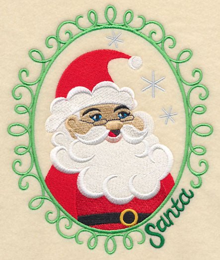 Christmas Cameo - Santa Claus