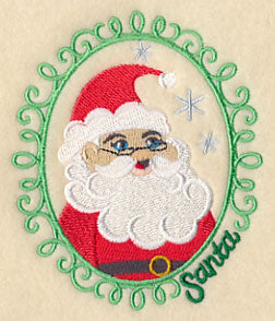 Christmas Cameo - Santa Claus