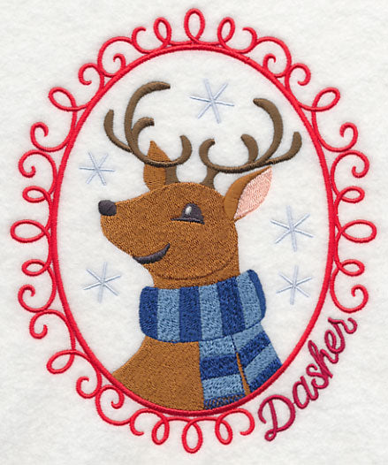 Christmas Cameo - Dasher