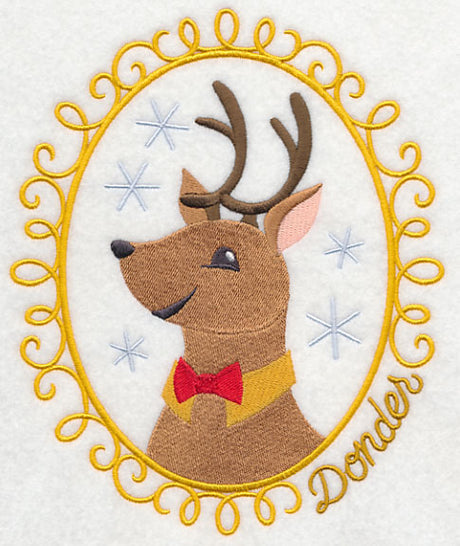 Christmas Cameo - Donder