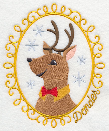 Christmas Cameo - Donder