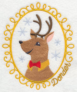 Christmas Cameo - Donder