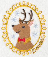 Christmas Cameo - Donder