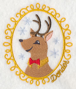 Christmas Cameo - Donder