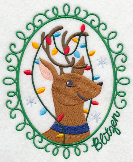 Christmas Cameo - Blitzen