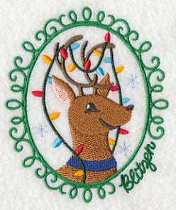 Christmas Cameo - Blitzen