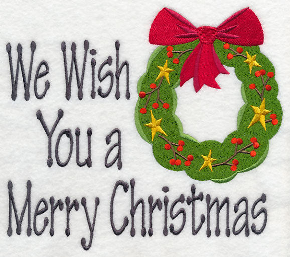 Very Merry Christmas Wreath