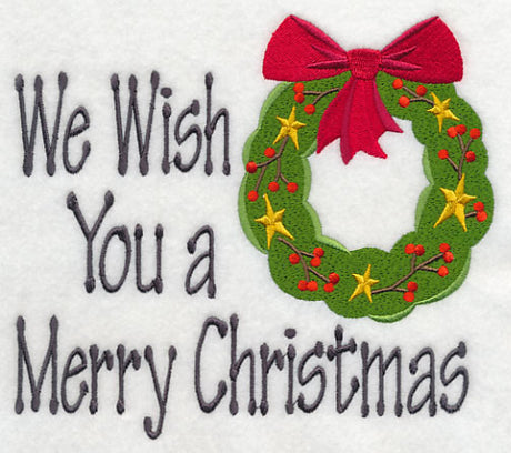 Very Merry Christmas Wreath