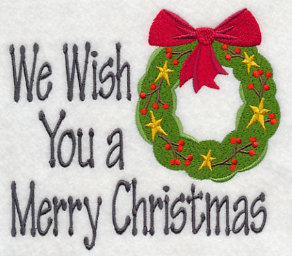 Very Merry Christmas Wreath