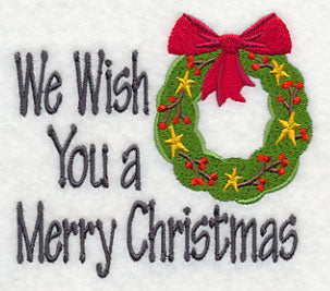 Very Merry Christmas Wreath