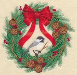 Chickadee-dee Christmas Wreath