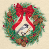 Chickadee-dee Christmas Wreath