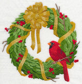 Christmas Cardinal Wreath