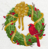 Christmas Cardinal Wreath