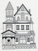 Victorian Mansfield House (Blackwork)