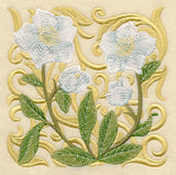 Blooming Lenten Rose Square