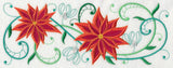 Poinsettia Potpourri Border