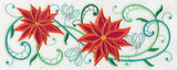 Poinsettia Potpourri Border