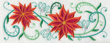 Poinsettia Potpourri Border