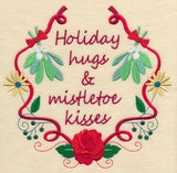 Mistletoe Kisses Wreath