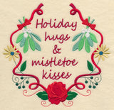 Mistletoe Kisses Wreath