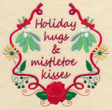 Mistletoe Kisses Wreath