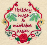 Mistletoe Kisses Wreath
