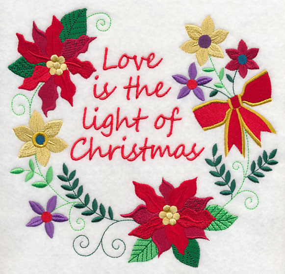 Light of Christmas Wreath