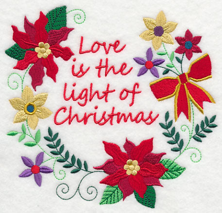 Light of Christmas Wreath