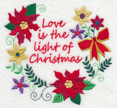 Light of Christmas Wreath