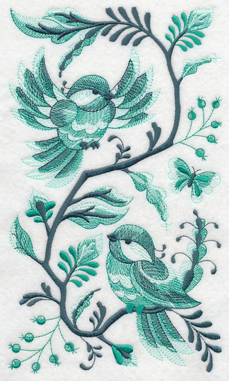 Delft Chickadees in Spring
