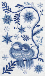 Delft Chickadees in Winter