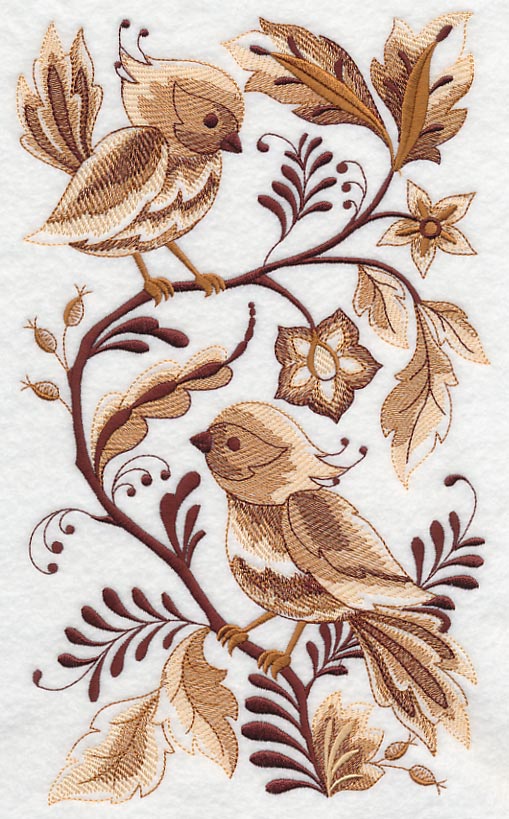 Delft Cardinals in Autumn