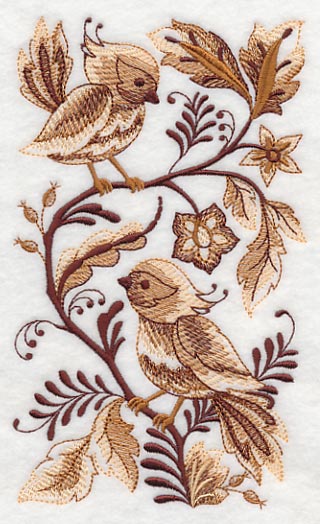 Delft Cardinals in Autumn