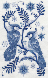 Delft Bluejays in Winter