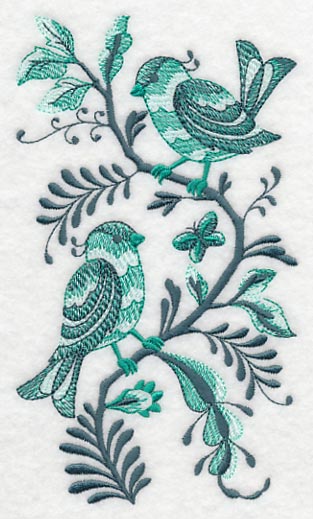 Delft Goldfinches in Spring