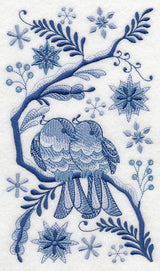 Delft Goldfinches in Winter