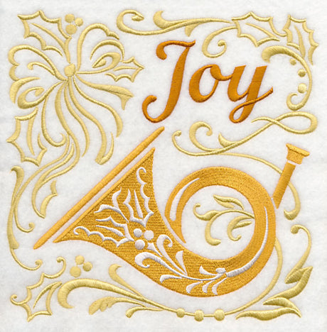 Joy with Christmas Horn