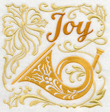 Joy with Christmas Horn