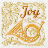 Joy with Christmas Horn