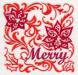 Merry Poinsettias in Full Bloom