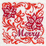 Merry Poinsettias in Full Bloom